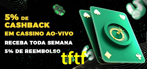Promoções do cassino ao Vivo tftf